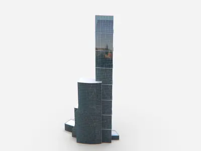 Central Building 3D model purchase