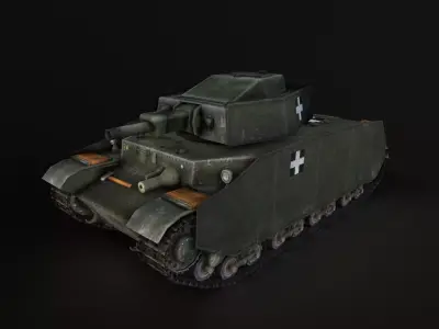 41M Turan 2 Low-poly 3D model