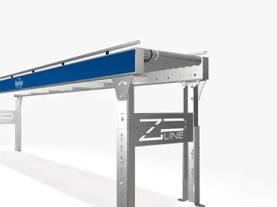 Conveyor - Zipline RLVDC 3D model