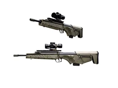 RDB defender Rifle 3D model