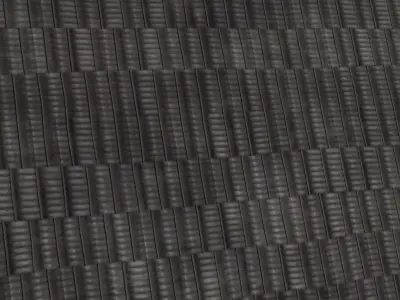 Industrial Dark Wood Paneling PBR Seamless Texture