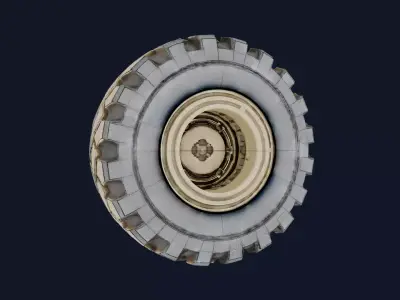 Vehicle Tyre 3D model from CGTrader