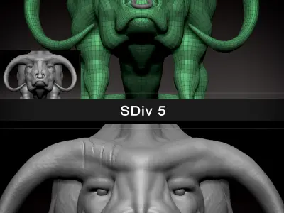 Creature - Spinodon Free 3D model
