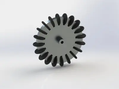 Robots Wheels Free 3D model