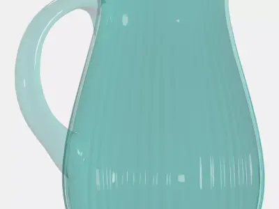 SOCIETY Jug Low-poly 3D model