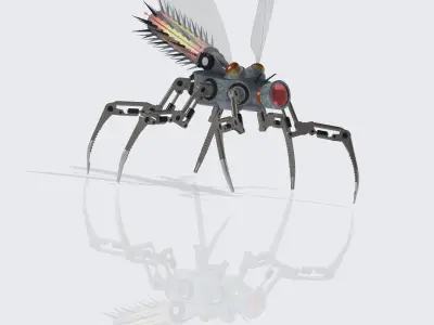 BEE ROBOT 3D model