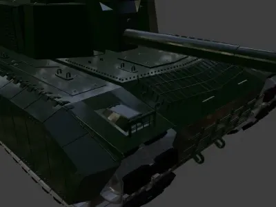 Military Tank 3D model by kolezyum