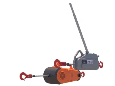 tirfor two electric tools 3D model