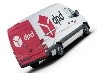 Mercedes-Benz Sprinter DPD 3D model