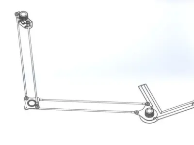 Drafter device with handle Free 3D model