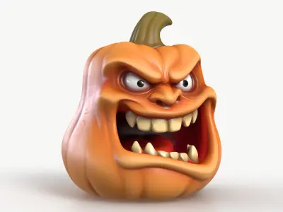 Jack O Lantern 3 3D model