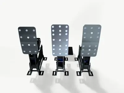 VNM Paddles Low-poly 3D model