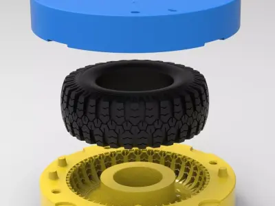 Mold for diecast Ural O47A Scale 1 to 10 and 1 to 14 and 1 to 25 3D print model