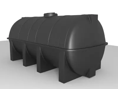 Water tank 3D model get