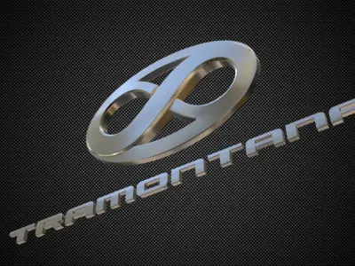 Tramontana Logo 3D model by 3dlogoman