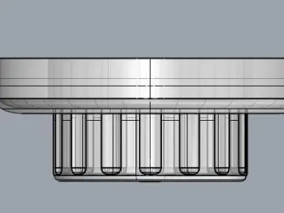 Knob Button 3D model