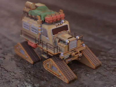 Travell car 3D model