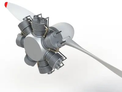 Propeller 3D model by VA3DCADesign