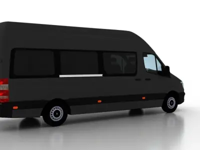 Mercedes Benz Sprinter L3H3 2015 Passenger EU 3D model