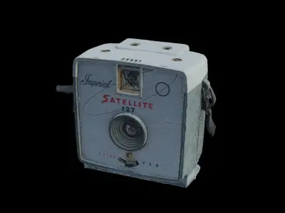 Vintage Camera 1 3D model