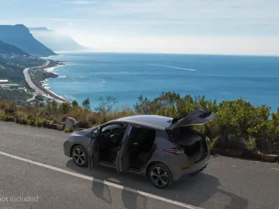 Nissan Leaf 2019 Rigged 3D model