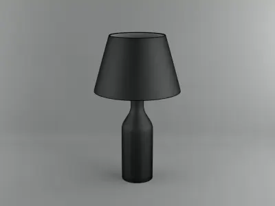 LampShade Bottle Design  3D model