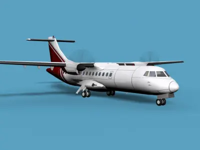 ATR  ATR-42-500 Corporate 1 3D model