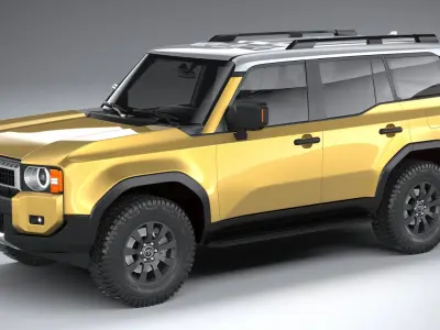 Toyota Land Cruiser 250 2025 3D model purchase