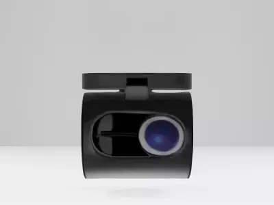 Modern Car Dashcam 3D Model 3D model