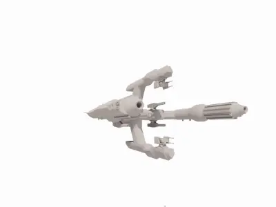 Spaceship-spacecraft-22 3D model