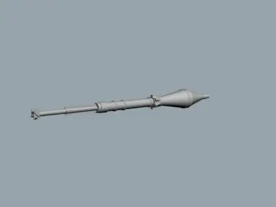 RPG Rocket 3D model
