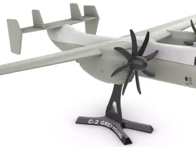 C-2 Greyhound  3D print model