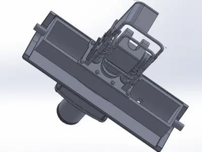 Panzer III   Gun and Mantlet  3D model