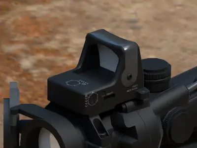 USMC Squad Day Optic 3D model