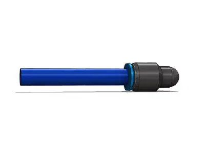 Conexao Rapida Festo QSML M5 6 Quick Connection 3D model