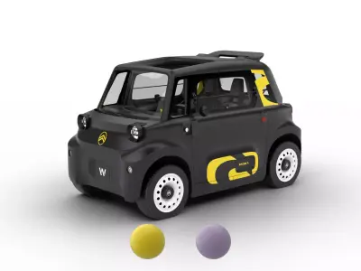 Citroen Ami Rip Curl 2026 3d model 3D model