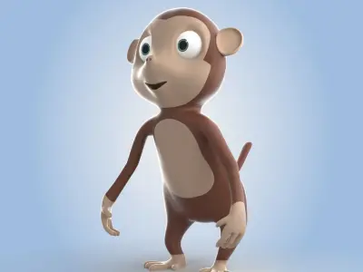 Monkey 3D model
