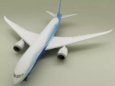 Boeing 787 3D model buy