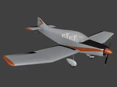 Jodel D 140 Free low-poly 3D model