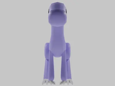 spinosaurus cute 3D model 3D model
