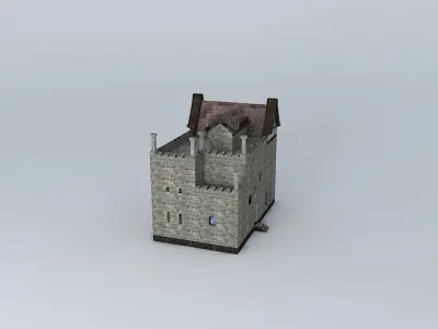 Small Castle Free 3D model