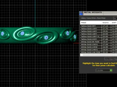 ANTIQUE SWRIL RING 3D PRINTABLE MODEL  3D print model