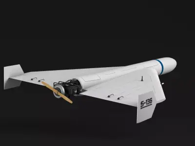 Drone shahed 136 3D model