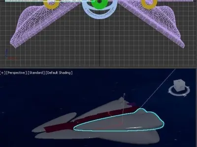 Spaceship Sci-fi 3D Spaceship Sci-Fi  NFT  Free low-poly 3D model