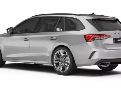 Skoda Octavia Combi RS  2020 3D model