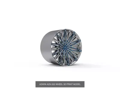 best seller azara wheels 3D Model Pack purchase