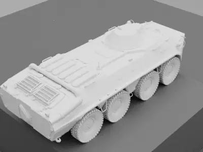  BTR - 70  3D model