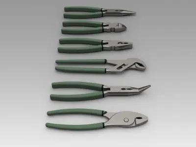 Pliers  3D model purchase