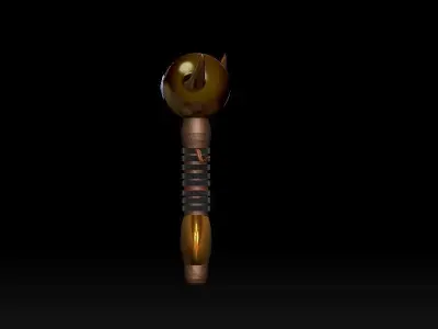 magic staff 3D model