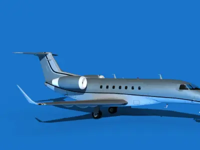 Embraer Praetor 600 V15 3D model